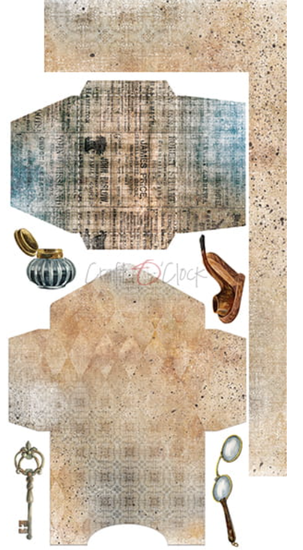 Album/Junk Journal - Extra Set - Age Of Mysteries - Craft O Clock