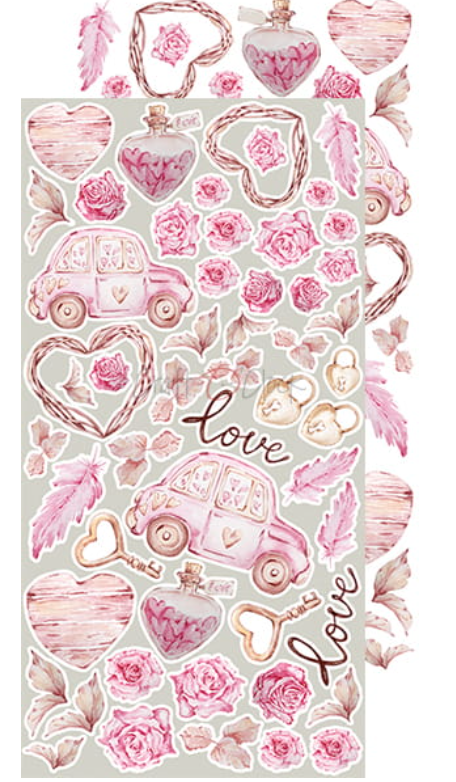 Extras Set - CHARMING EXTRAS - IN LOVE - Craft O Clock