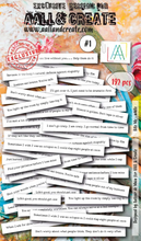 Ephemera - A6 - Bite Me White - AALL and Create - Designer Autour De Mwa - #1