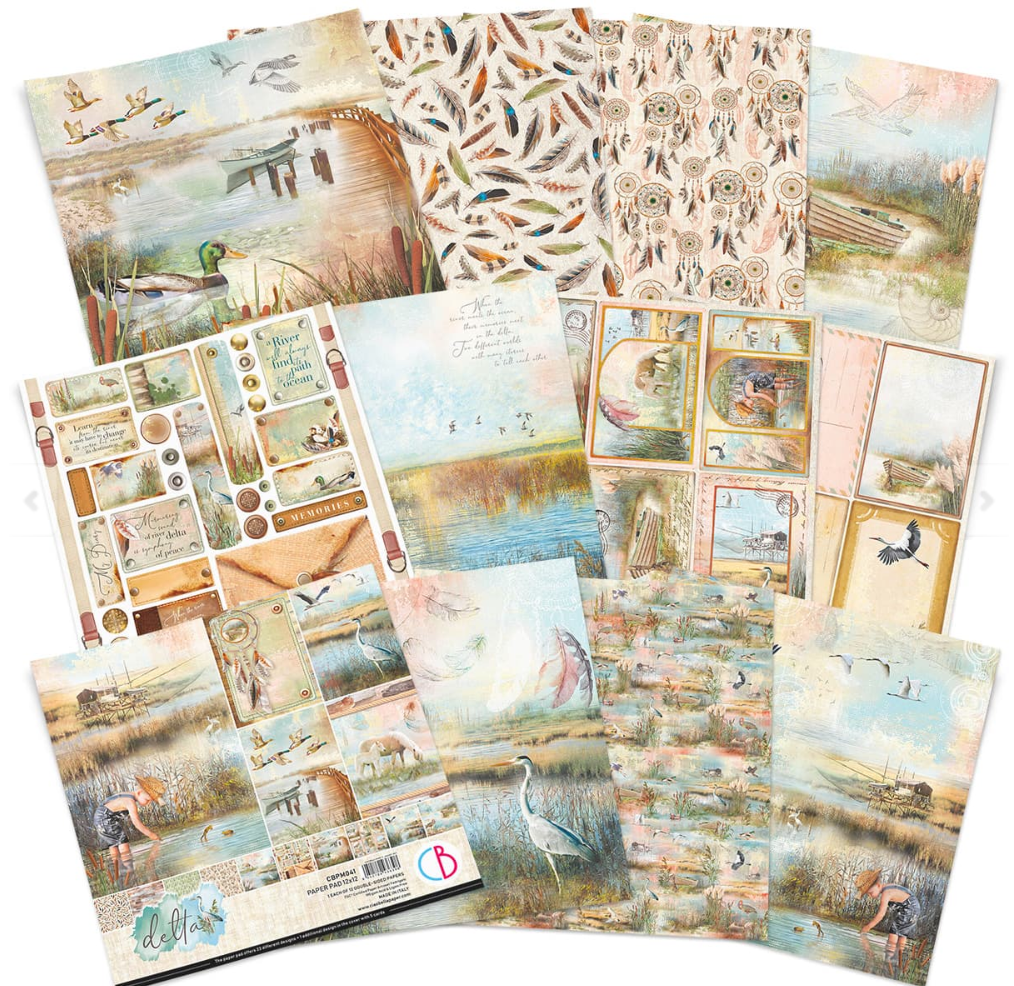 12x12 - Delta - Paper Pad - Ciao Bella