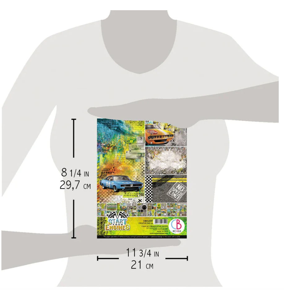 A4 - Start Your Engine - 9/Pkg - Ciao Bella