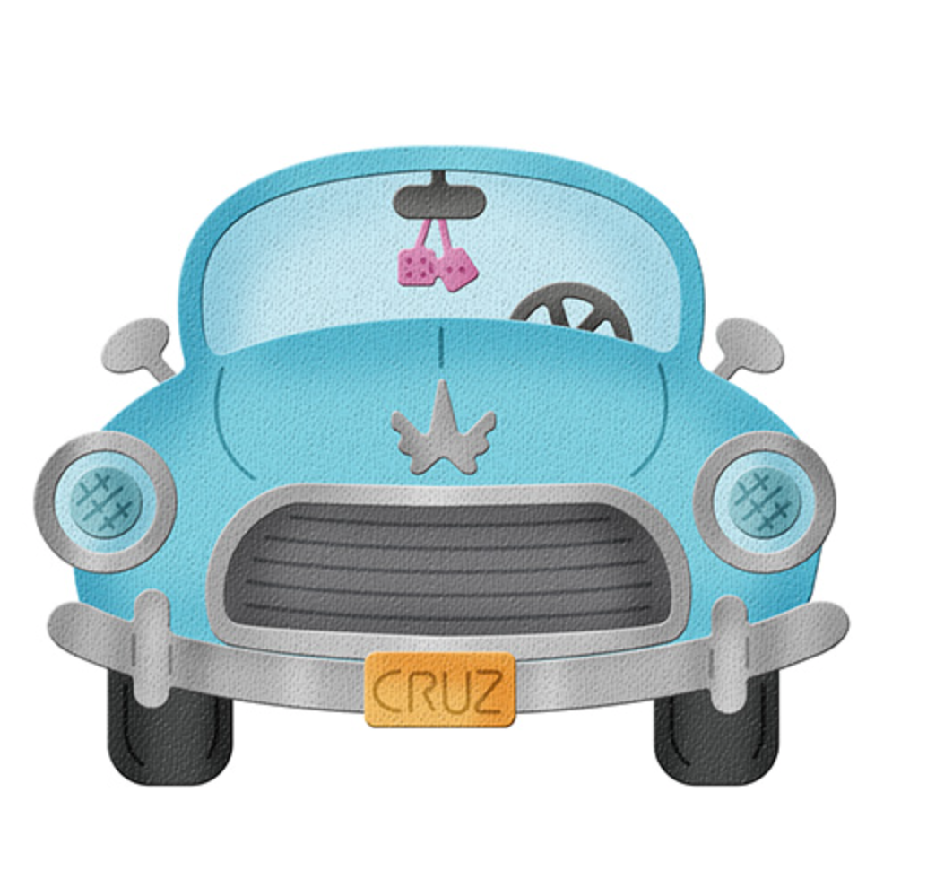 4x6 Classic Car - Die - Cottage Cutz
