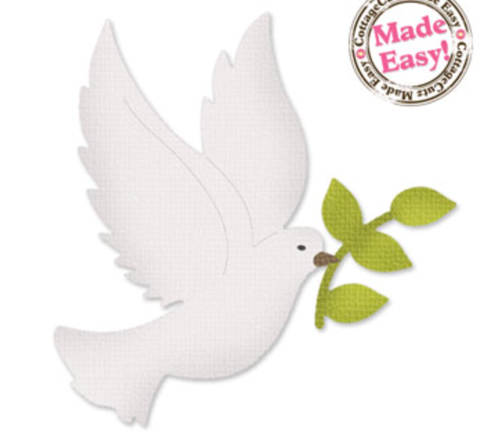 3x3 Dove - Die - Cottage Cutz