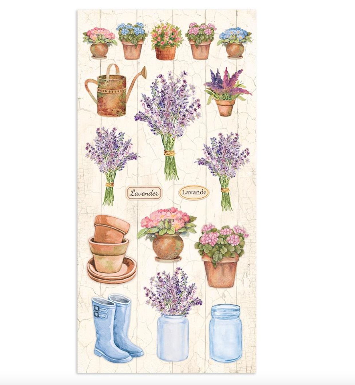 Create Happiness Welcome Home - Collectables - 6x12 Inch - Stamperia