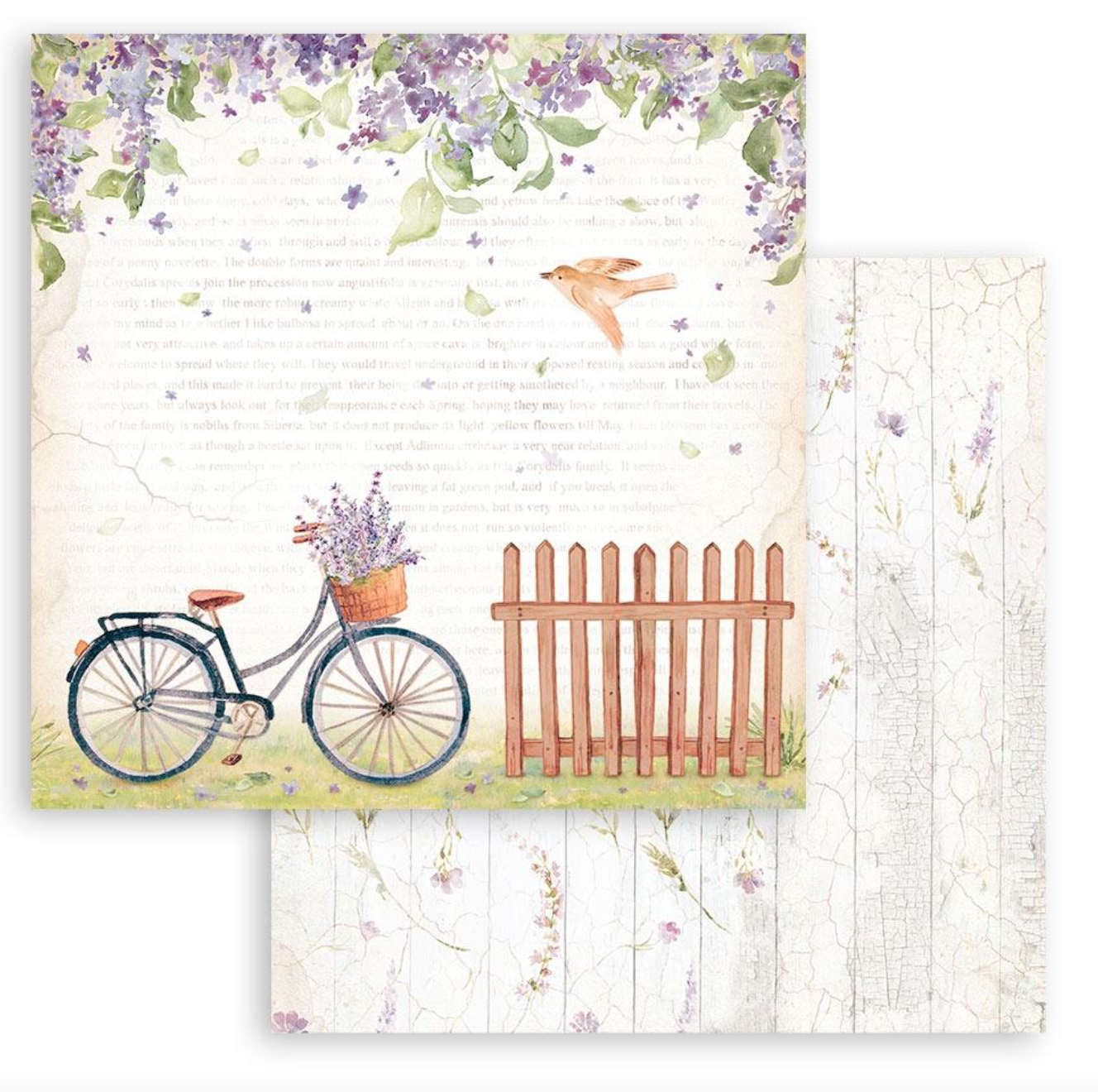 12x12 - Create Happiness Welcome Home - Double Sided Paper Pad - Stamperia