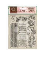 Acrylic Stamp - Clocks - Create Happiness Welcome Home - Stamperia