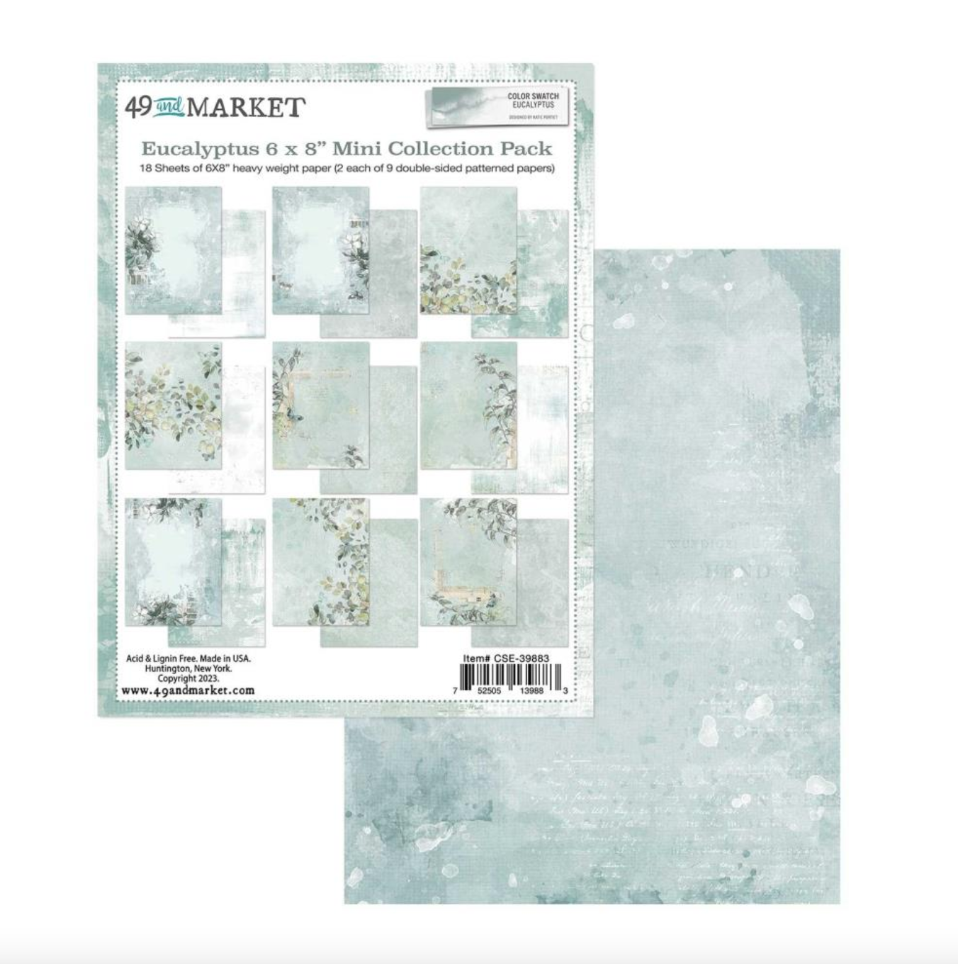 Eucalyptus - Mini Collection Pack - 6x8 Inch - 49 And Market