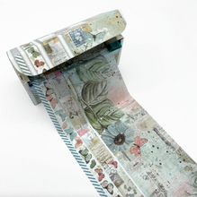 4 Rolls Washi Tape - Tranquility - Vintage Artistry - 49 And Market