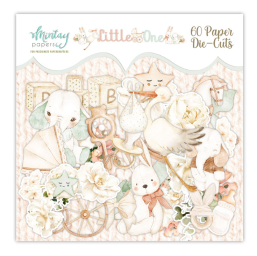 Little One - Paper Die-Cuts - 60 pcs - Mintay Papers