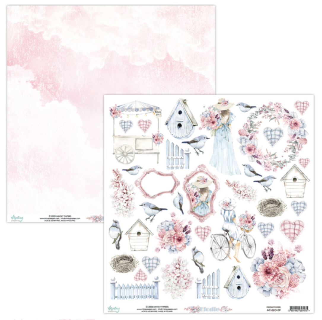 Elodie - 6 x 6 Paper Set - Mintay Papers
