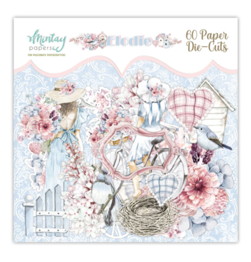 Elodie - Paper Die-Cuts - 60 pcs - Mintay Papers