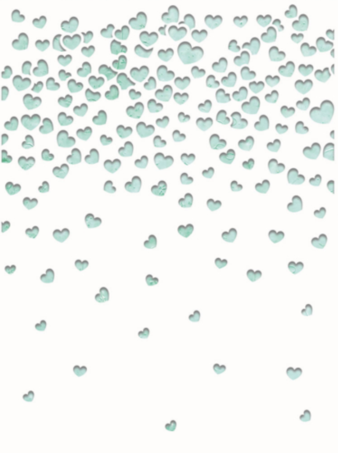 Stencil - Hearts - Mintay Kreativa - Mintay Papers