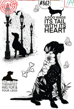 A5 - Canine Dreams - Clear Stamp Set - AALL and Create - Dominic Phillips - #862