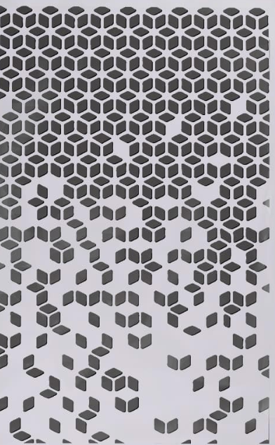 Cubes - Texture Stencil - 5x8 - Ciao Bella