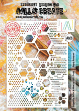 Aall and Create - Hugely Hexagonal - A4 - Designer Autour de Mwa - Stencil - #108 Aall & Create