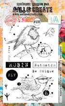 AALL and Create - Robin & Nuthatch - A6 - Designer Tracy Evans - Clear Stamp Set - #690 Aall & Create
