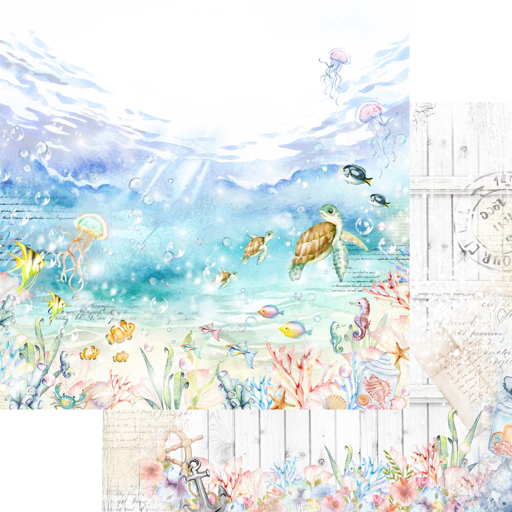 Asuka Studio - Welcome to Paradise Collection - 12x12 Collection Pack - Messy Papercrafts