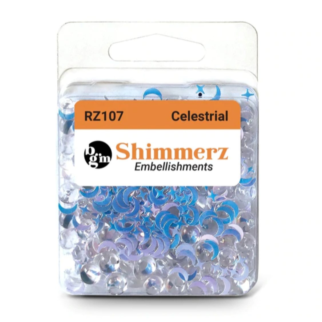 Buttons Galore - Shimmerz - Celestial - Embellishments Buttons Galore