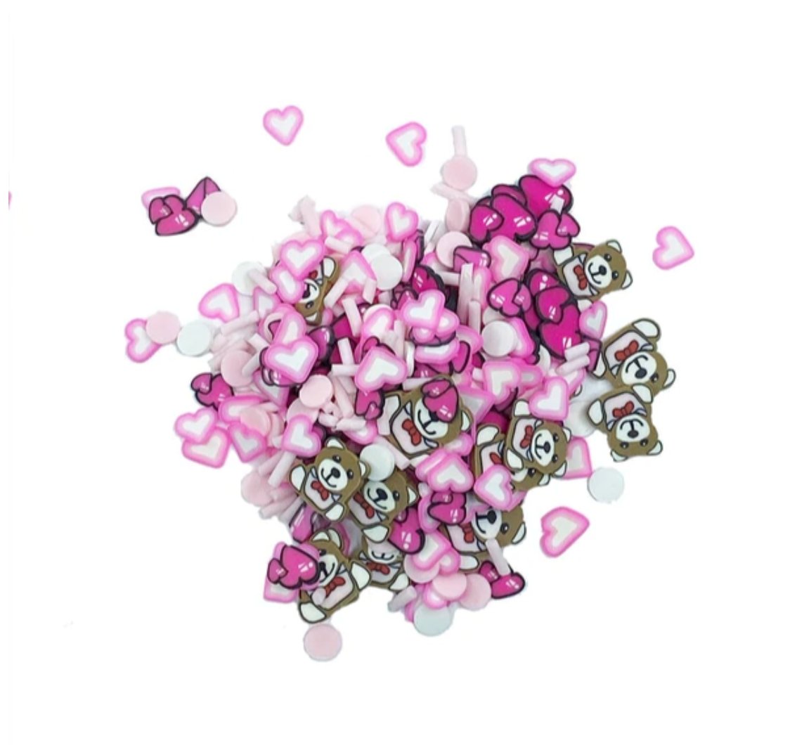 Buttons Galore - Sprinkletz - Bear Hugz - Embellishments Buttons Galore