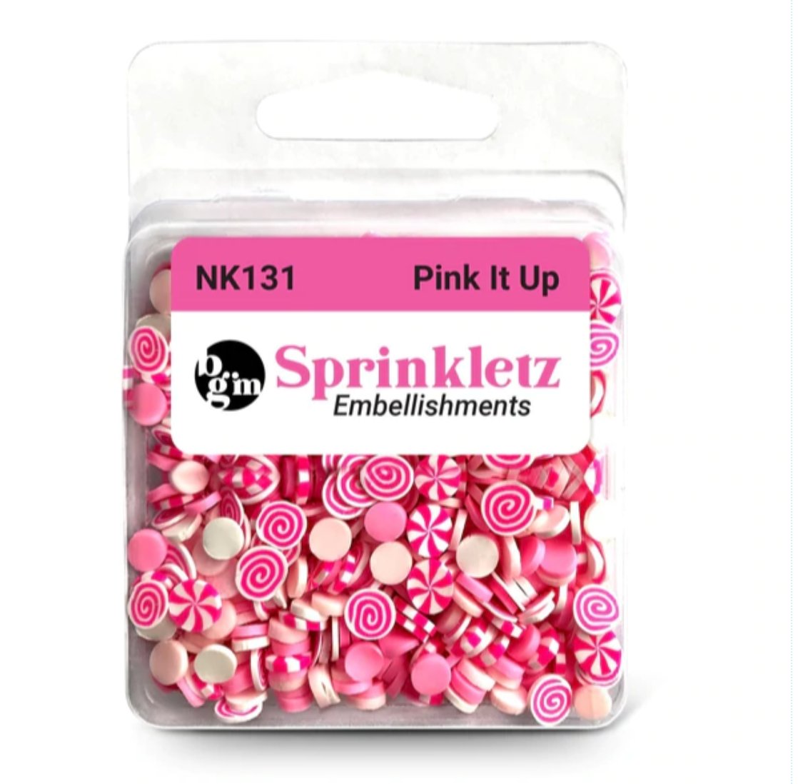 Buttons Galore - Sprinkletz - Pink It Up - Embellishments Buttons Galore