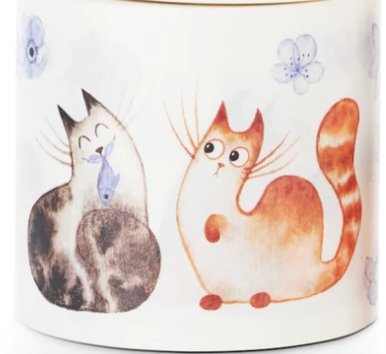 Chonky Cat Washi Tape Sticker - Love and Friendship Washi Tape Shop