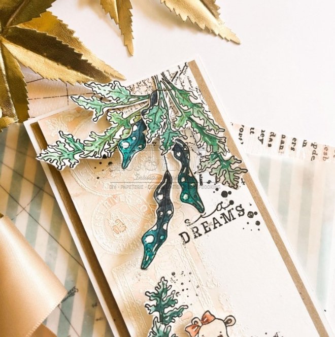 Chou and Flowers - EZ STAMP NAUTICAL SPIRIT Chou and Flowers