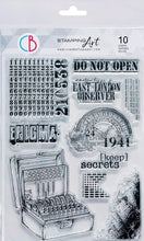 Ciao Bella - ENIGMA - Clear Stamp Set 6X8 Ciao Bella