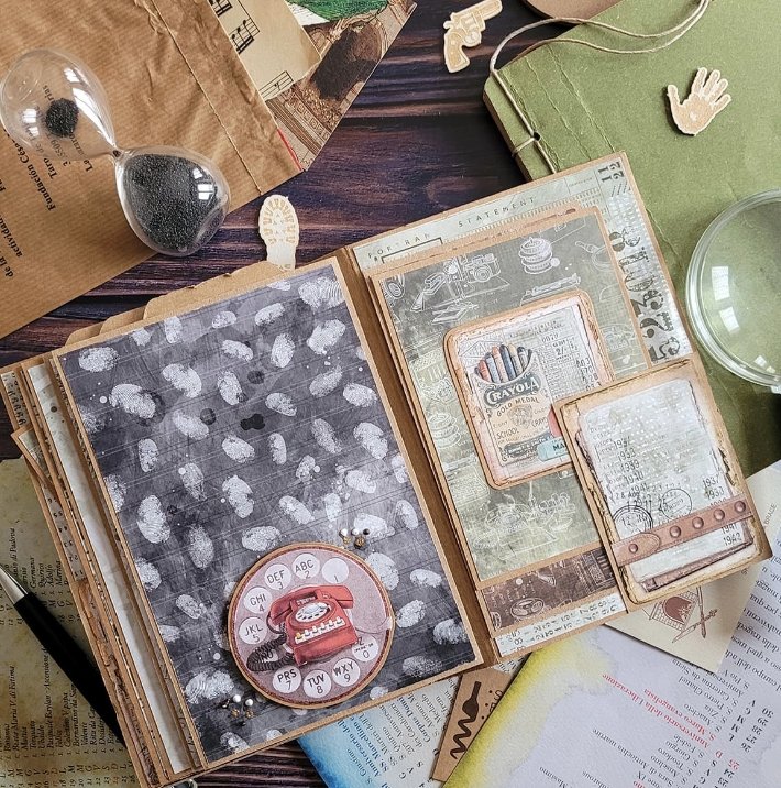 Ciao Bella - ENIGMA - Patterns Pad 12X12 8/PKG Ciao Bella