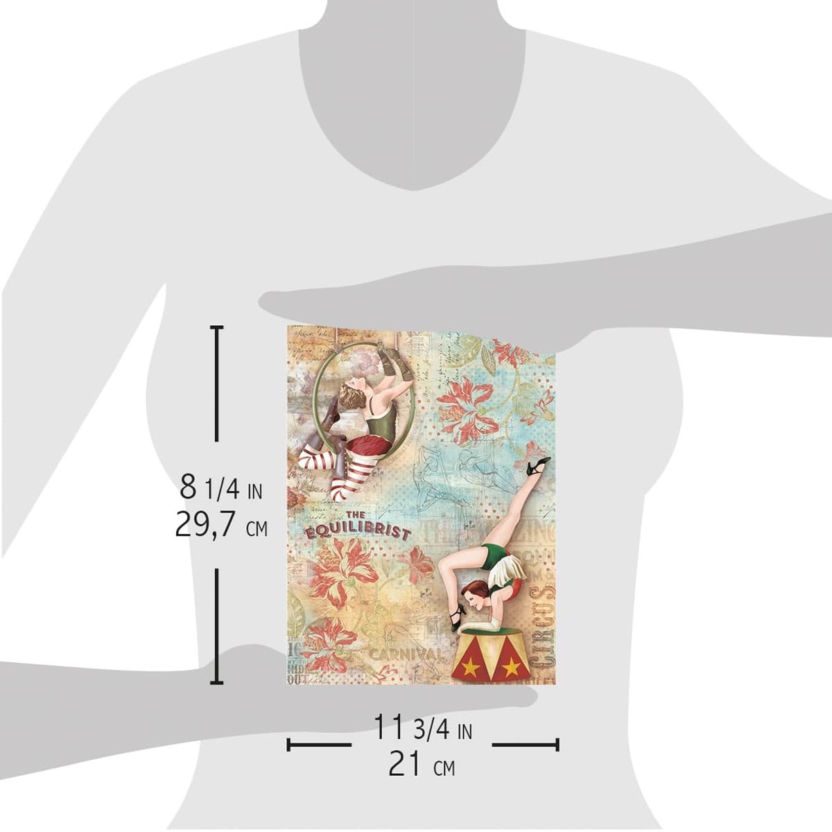 Ciao Bella - Rice Paper - A4 - Single Sheet - The Equilibrist Ciao Bella