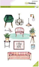 Craft Emotions - Clearstamps A5 - A New Home Craft Emotions