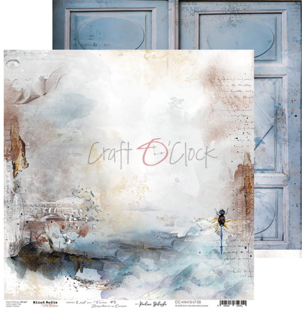 Craft O Clock - 12x12 Paper - Lost In Time - Mixed Media Craft O Clock