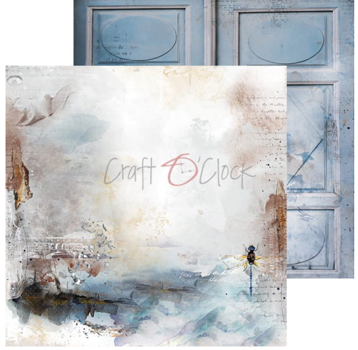 Craft O Clock - 8x8 Paper - Lost In Time - Mixed Media Craft O Clock