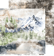 Craft O Clock - 8x8 Paper - Trail Of Silence - Mixed Media - Messy Papercrafts