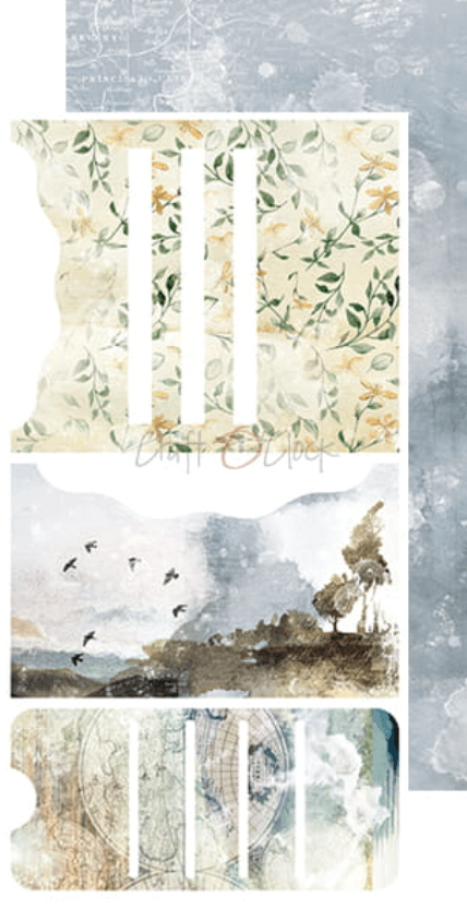 Craft O Clock - Trail Of Silence - Mixed Media - Album - Junk Journal - Messy Papercrafts