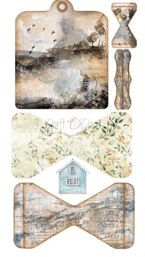 Craft O Clock - Trail Of Silence - Mixed Media - Album - Junk Journal - Messy Papercrafts