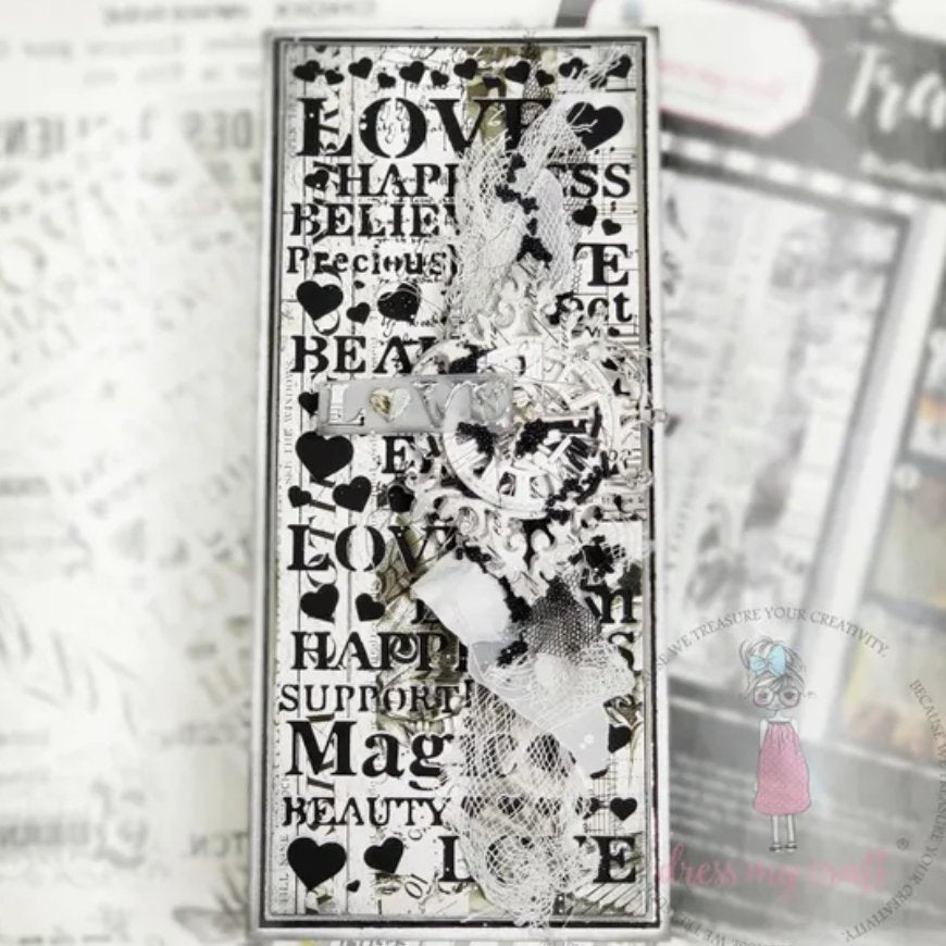 Dress My Craft - Butterfly - Washi Tapes - Transfer Me - A4 Dress My Craft