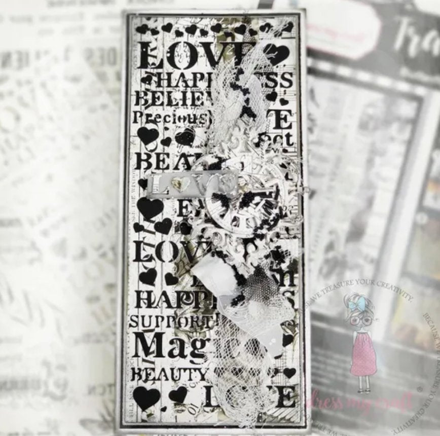 Dress My Craft - Newspaper Washi Tapes - Transfer Me - A4 Dress My Craft