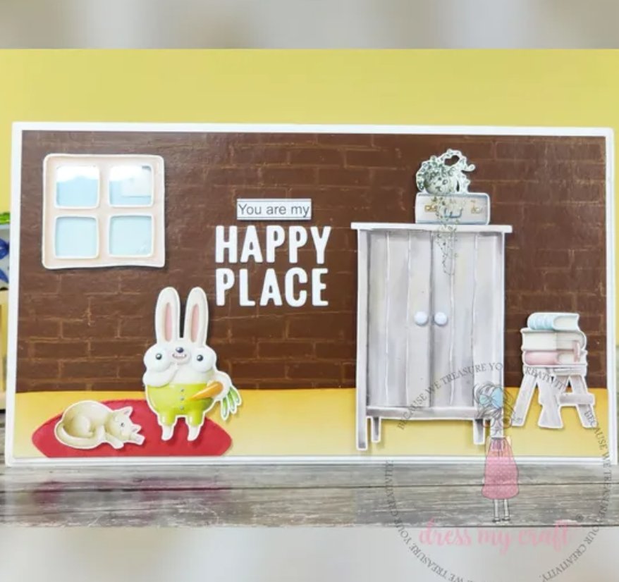 Dress My Craft - Sentiments - Transfer Me - A4 Dress My Craft