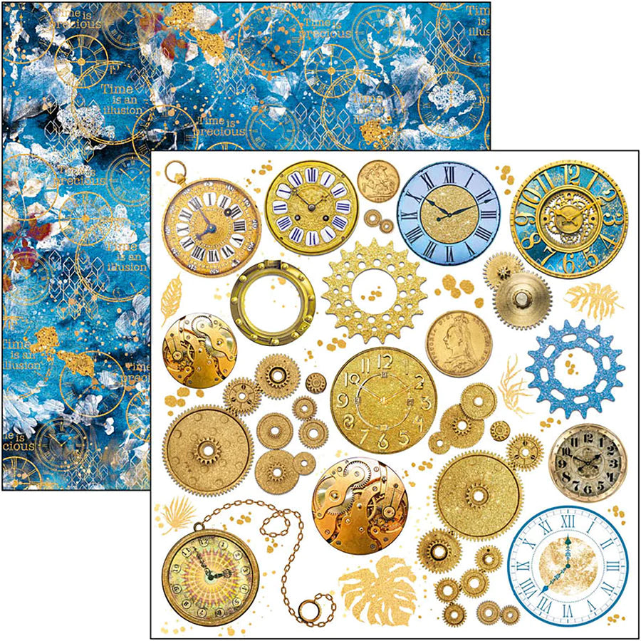 6x6 - Indigo - Fussy Cut Pad - 24/Pkg - Ciao Bella