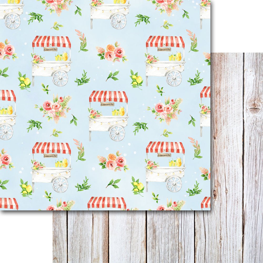 Memory Place - Asuka Studio - Sweet Summer - 12x12 Paper - Messy Papercrafts