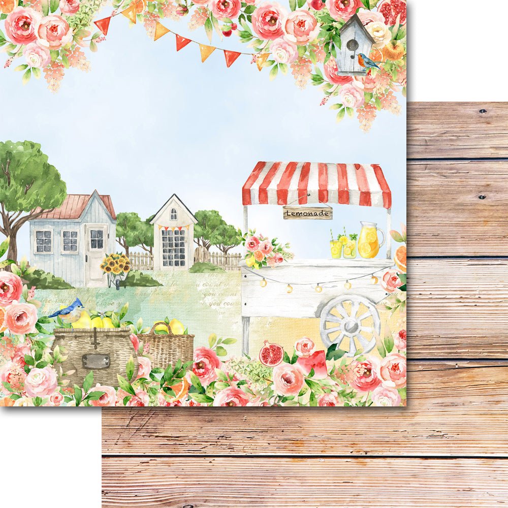 Memory Place - Asuka Studio - Sweet Summer - 6x6 Paper - Messy Papercrafts