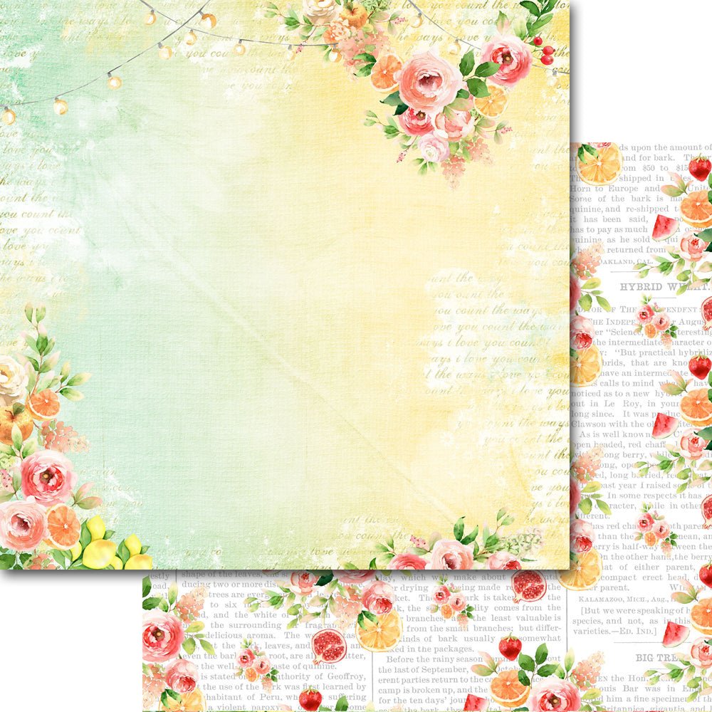 Memory Place - Asuka Studio - Sweet Summer - 6x6 Paper - Messy Papercrafts