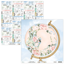 Mintay Papers - 12 x 12 Paper Set - Next Trip - Messy Papercrafts