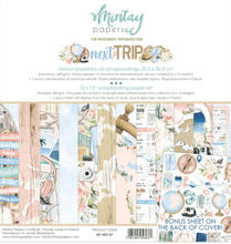 Mintay Papers - 12 x 12 Paper Set - Next Trip - Messy Papercrafts