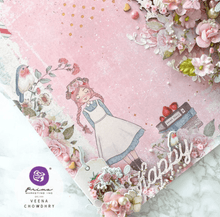 Prima Marketing - Strawberry Milkshake Collection - 12 x 12 Paper Pad - Messy Papercrafts