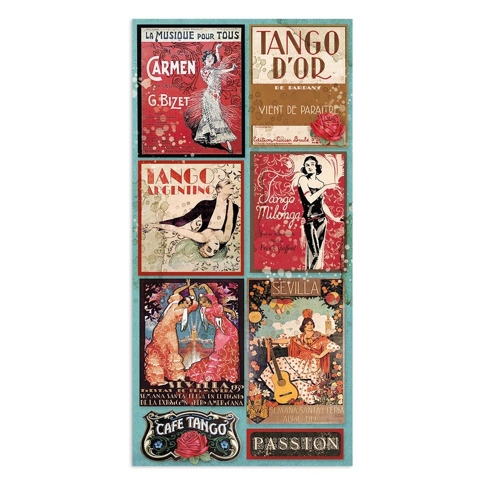 Stamperia - Collectables - Desire - 6x12 Inch - 10 Sheets - Messy Papercrafts