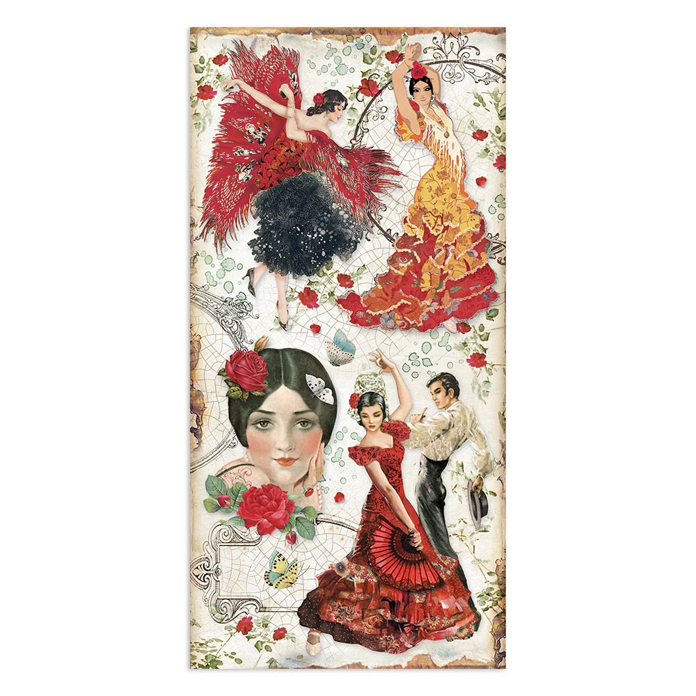 Stamperia - Collectables - Desire - 6x12 Inch - 10 Sheets - Messy Papercrafts