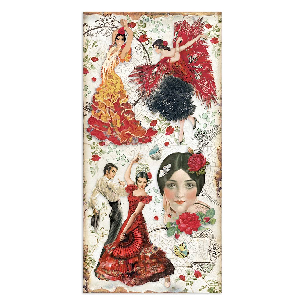 Stamperia - Collectables - Desire - 6x12 Inch - 10 Sheets - Messy Papercrafts