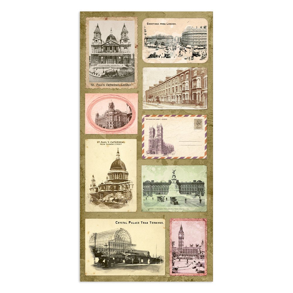 Stamperia - Collectables - Our Way - 6x12 Inch - 10 Sheets - Messy Papercrafts