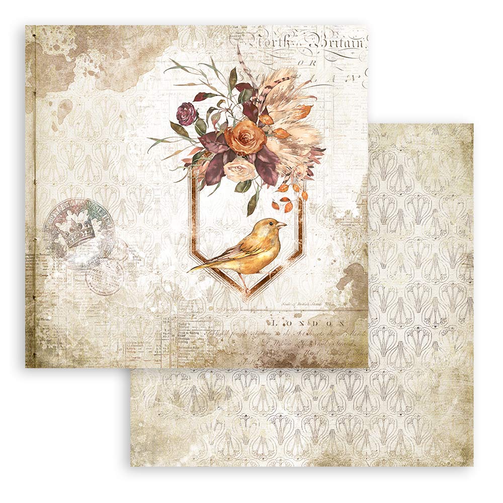 Stamperia - Our Way - Scrapbooking Pad - 6x6 Inch - Messy Papercrafts